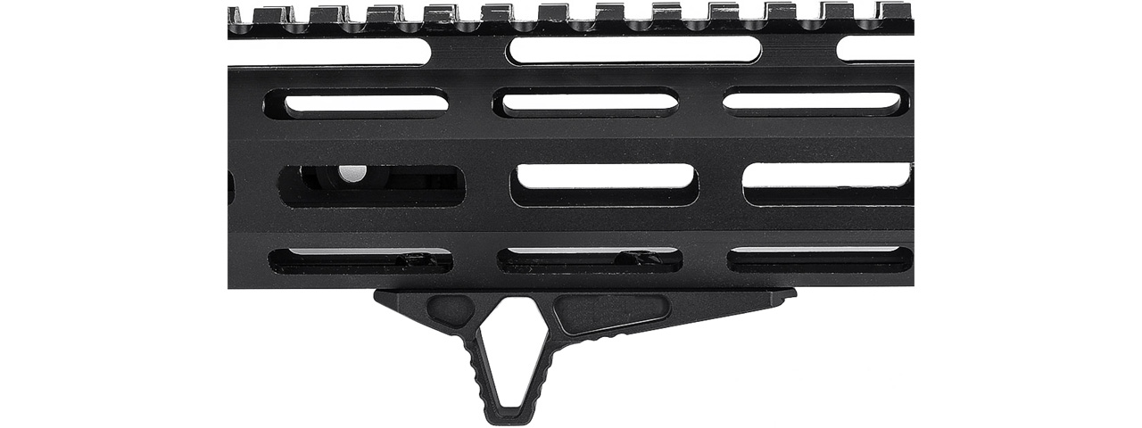 Ranger Armory Angled Hand-Stop for KeyMod and M-LOK (Color: Black) - Click Image to Close