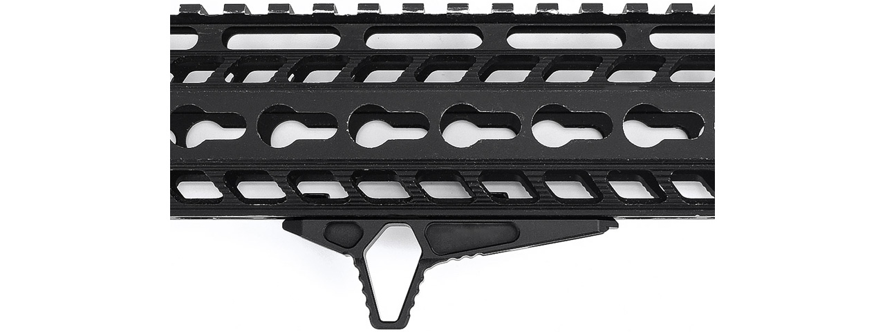 Ranger Armory Angled Hand-Stop for KeyMod and M-LOK (Color: Black) - Click Image to Close