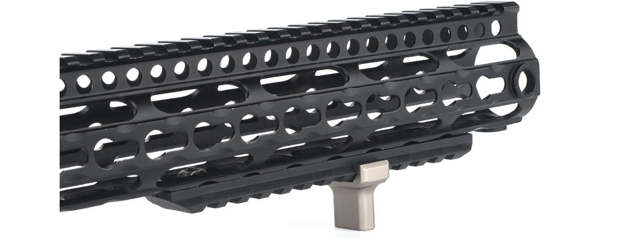 Ranger Armory Finger Stop for Picatinny Rails (Color: Desert Earth) - Click Image to Close