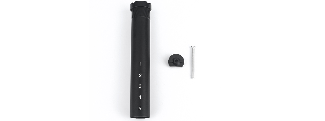 Ranger Armory 6 Position Buffer Tube Receiver (Color: Black) - Click Image to Close