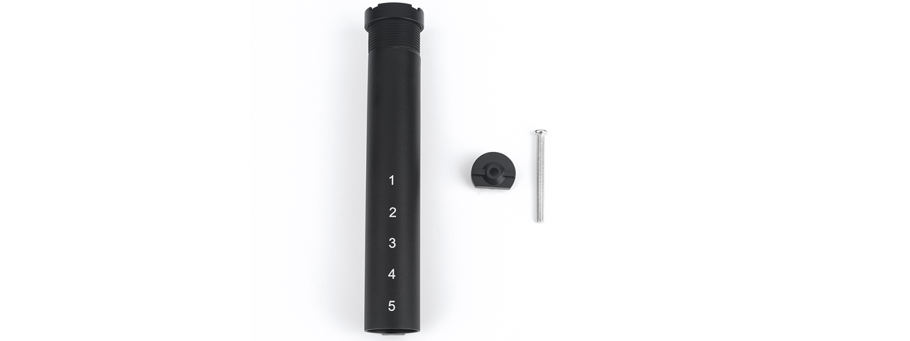 Ranger Armory 6 Position Buffer Tube Receiver (Color: Black)