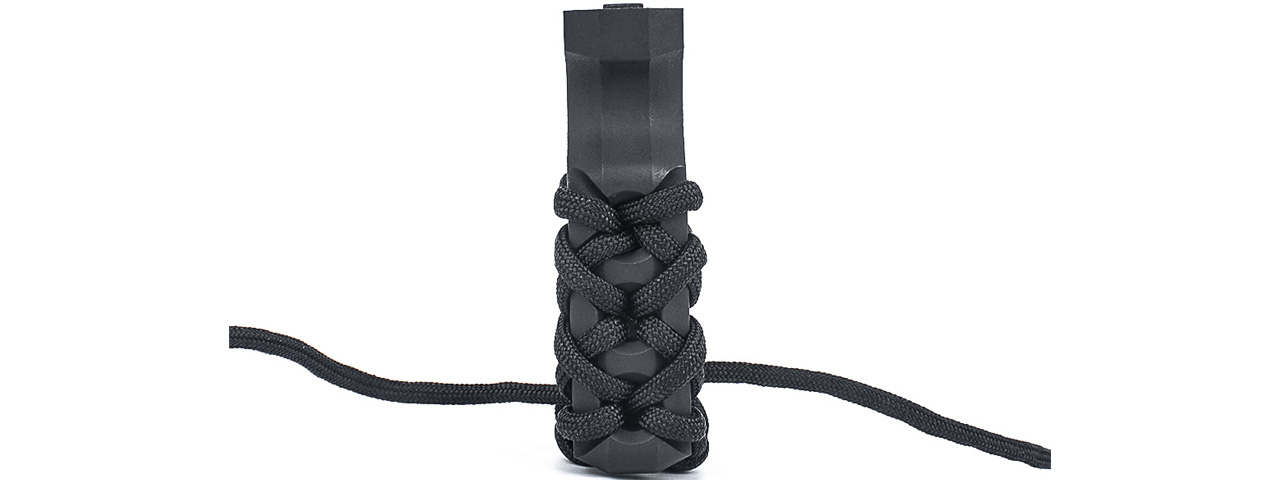 Ranger Armory Paracord Vertical Grip for KeyMod and M-LOK (Color: Black) - Click Image to Close