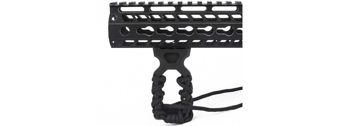 Ranger Armory Paracord Vertical Grip for KeyMod and M-LOK (Color: Black)