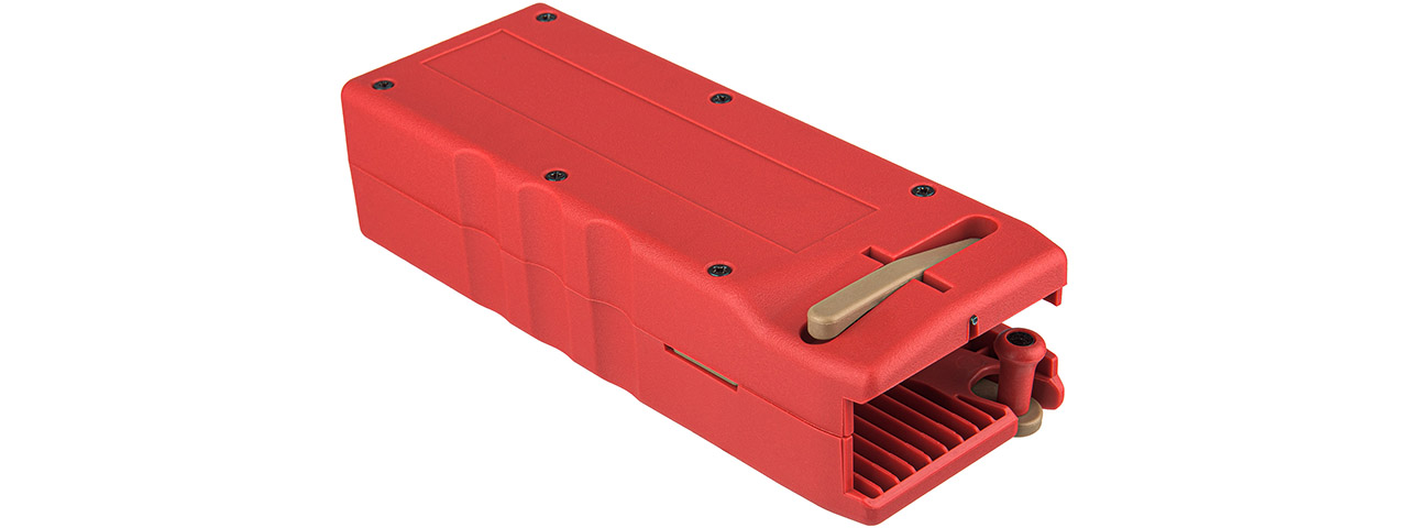 Sentinel Gear 1500 Round Side Winding Speed Loader (Color: Red) - Click Image to Close