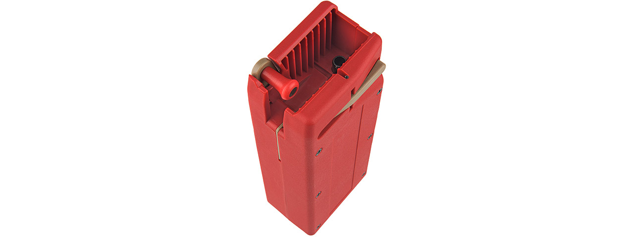 Sentinel Gear 1500 Round Side Winding Speed Loader (Color: Red) - Click Image to Close