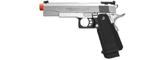 Tokyo Marui Hi-Capa 5.1 Tactical Custom Gas Blowback Airsoft Pistol (SILVER)