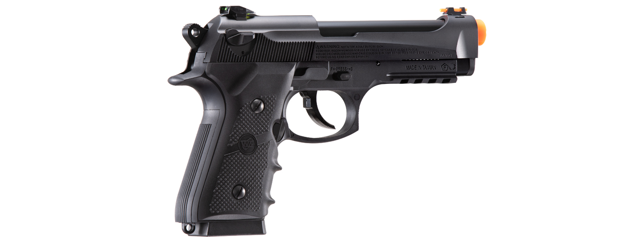 WG Sport 331 M9 Half Blowback CO2 Pistol (Color: Black) - Click Image to Close