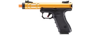 WE-Tech Galaxy G-Series Gas Blowback Airsoft Pistol (Color: Gold)