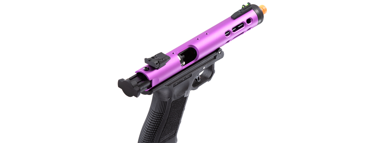 WE-Tech Galaxy G-Series Gas Blowback Airsoft Pistol (Color: Purple) - Click Image to Close