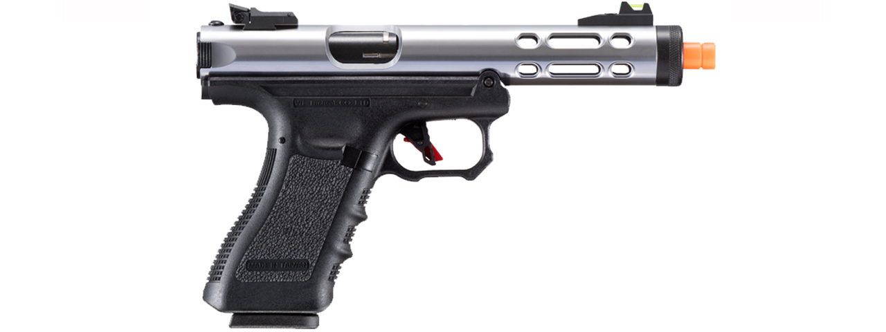 WE-Tech Galaxy G-Series Gas Blowback Airsoft Pistol (Color: Silver) - Click Image to Close