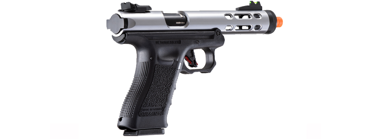 WE-Tech Galaxy G-Series Gas Blowback Airsoft Pistol (Color: Silver)