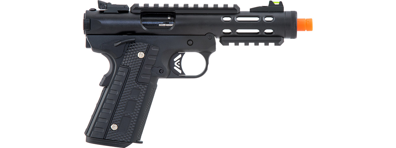 WE-Tech Galaxy 1911 Gas Blowback Airsoft Pistol (Color: Black Slide w/ Black Lower)