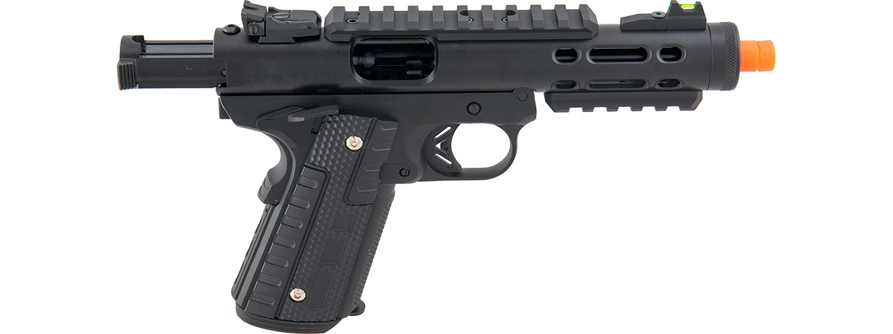 WE-Tech Galaxy 1911 Gas Blowback Airsoft Pistol (Color: Black Slide w/ Black Lower) - Click Image to Close