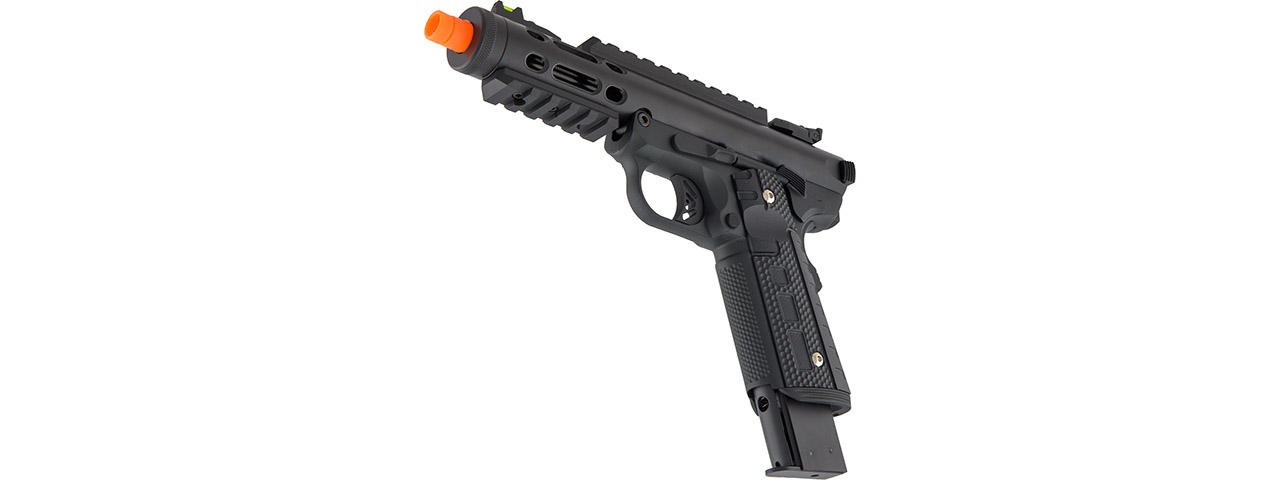WE-Tech Galaxy 1911 Gas Blowback Airsoft Pistol (Color: Black Slide w/ Black Lower) - Click Image to Close