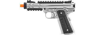 WE-Tech Galaxy 1911 Gas Blowback Airsoft Pistol (Color: Silver Slide w/ Silver Lower)