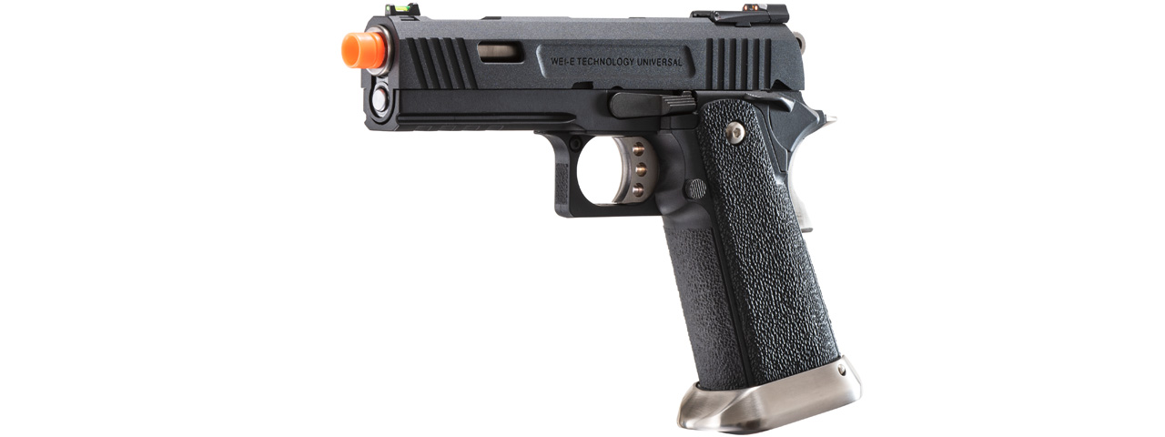 WE-Tech Hi-Capa 4.3 Allosaurus Gas Blowback Pistol (Color: Black) - Click Image to Close