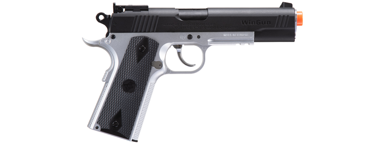 WG Sport 601 1911 Spring Pistol (Color: Silver / Black)