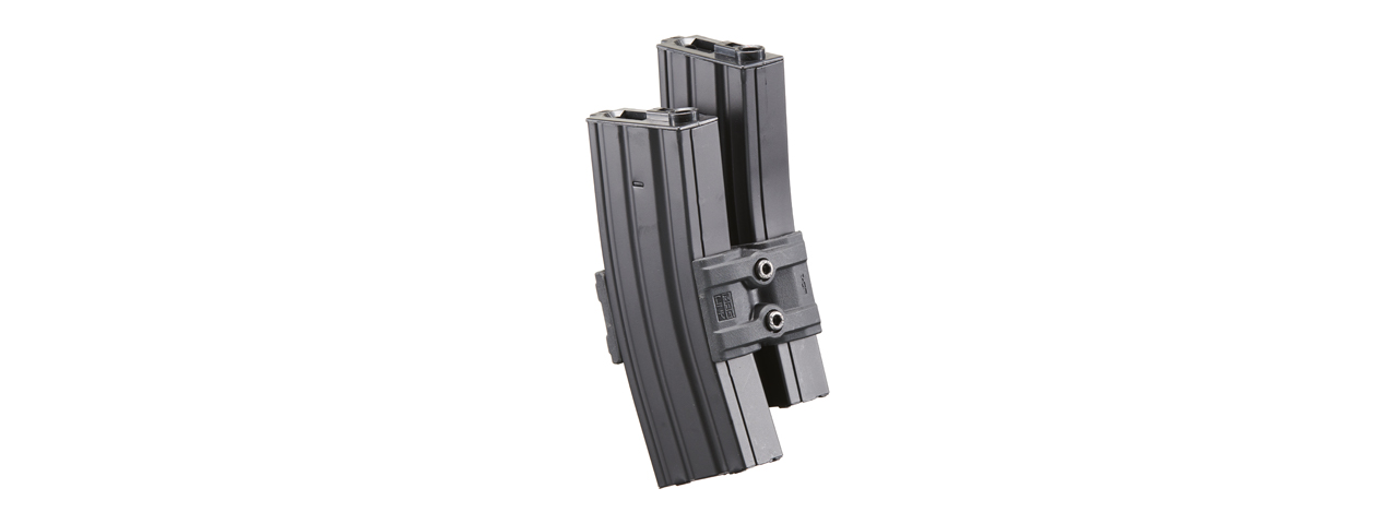 AMA Tactical PMag Double Magazine Link Clip (Color: Black)