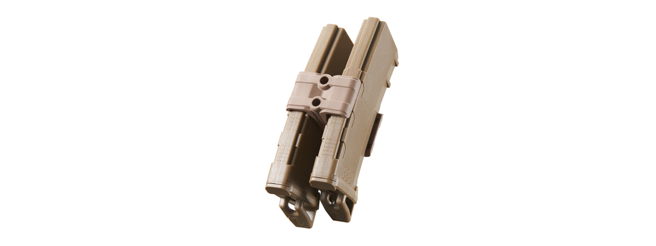 AMA Tactical PMag Double Magazine Link Clip (Color: Dark Earth) - Click Image to Close