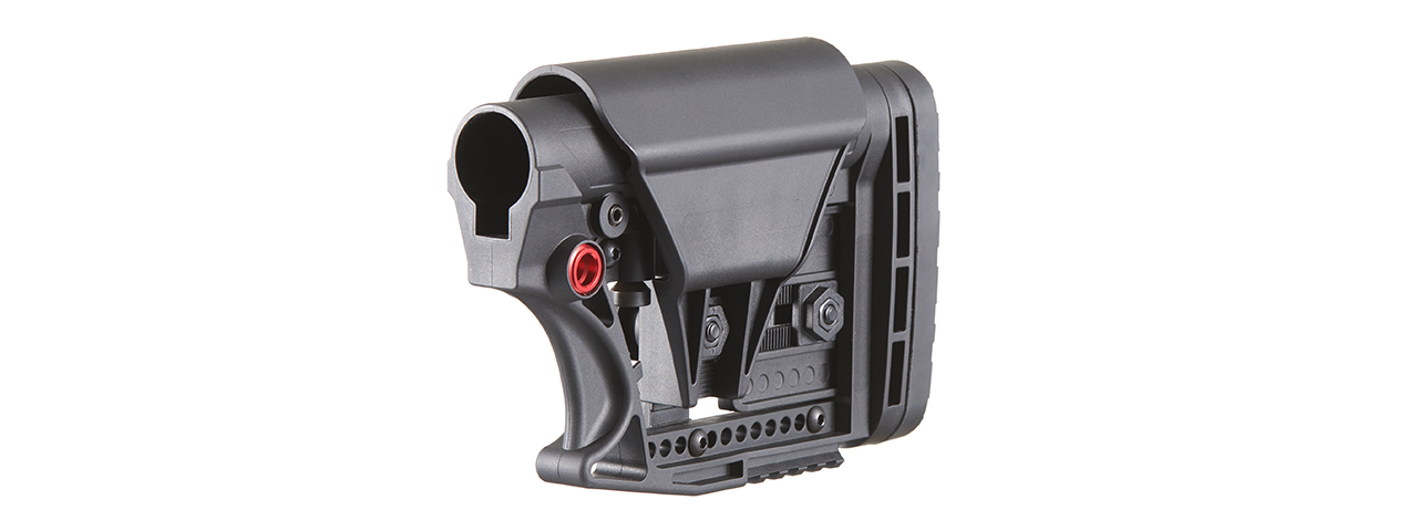 Adjustable Precision Sniper Stock for M4/M16 Airsoft AEG Rifles (Color: Black) - Click Image to Close