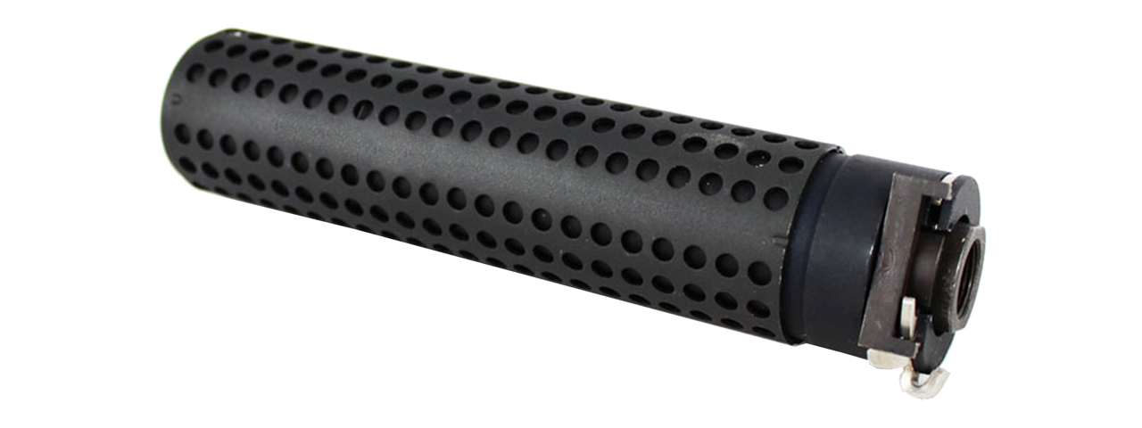 Atlas Custom Works KAC QD Mock Silencer with SR16 Flash Hider (Color: Black) - Click Image to Close