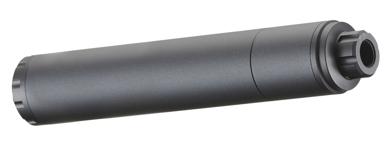 Atlas Custom Works 14mm Negative QMF-2 Mock Suppressor (Color: Black)