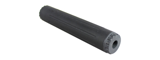 Atlas Custom Works 14mm Negative Zephyr XL Mock Suppressor (Color: Black)