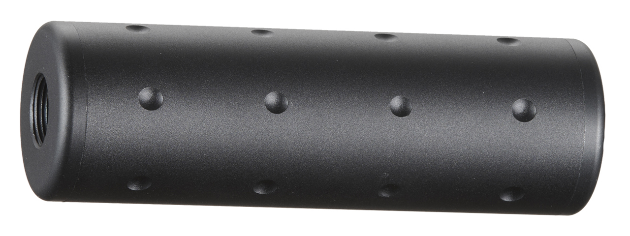 Atlas Custom Works 14mm Negative Zephyr Mock Suppressor (Color: Black) - Click Image to Close