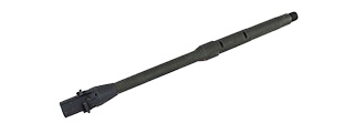 Atlas Custom Works 12.5 Inch M4 Carbine Outer Barrel for Airsoft AEGs (Color: Black)