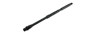 Atlas Custom Works 16 Inch M4 Lightweight Mid-Length Outer Barrel for Airsoft M4/M16 Rifles (Color: Black)