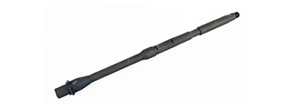 Atlas Custom Works 16 Inch M4 Lightweight Carbine Outer Barrel for Airsoft M4/M16 Rifles (Color: Black)