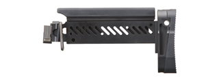 Atlas Custom Works PT-1 Side Folding Stock for E&L AK Series Airsoft Rifles (Color: Black)