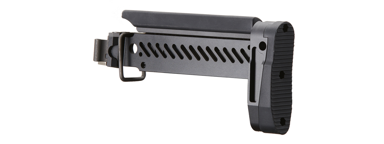 Atlas Custom Works PT-1 Side Folding Stock for E&L AK Series Airsoft Rifles (Color: Black) - Click Image to Close