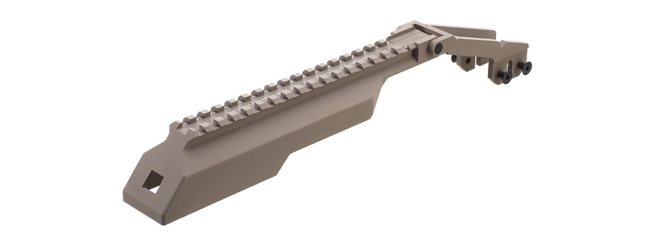 Atlas Custom Works B-33 Articulating AK Dust Cover for AK Series Airsoft AEG Rifles (Color: Desert Tan)