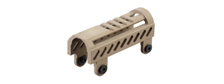 Atlas Custom Works B-19N Classic AK Gas Tube Cover for AK Series Airsoft Rifle (Color: Desert Tan)