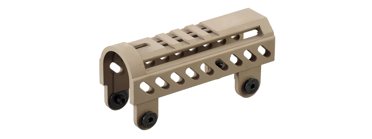 Atlas Custom Works B-19N Classic AK Gas Tube Cover for AK Series Airsoft Rifle (Color: Desert Tan)