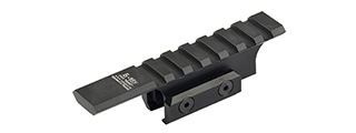 Atlas Custom Works B-18U Elongated Classic Upper Rail for AKS-74U Series Airsoft AEG Rifle (Color: Black)