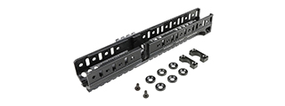 Atlas Custom Works B-30U Railed Handguard for AK Airsoft AEG Rifles (Color: Black)