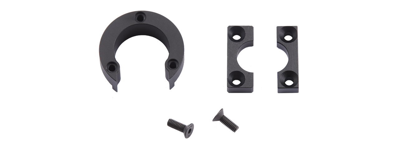 Atlas Custom Works VS-24 AK KeyMod Long Tubular Aluminum Handguard for CYMA (Color: Black)