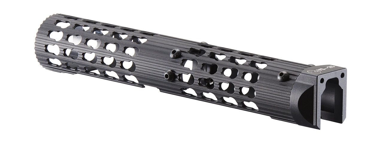 Atlas Custom Works VS-25 AK-105 Aluminum KeyMod Tubular Handguard for CYMA (Color: Black)