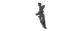 Atlas Custom Works CNC Aluminum Racing Trigger for M4 Airsoft AEG Rifles (Color: Black)