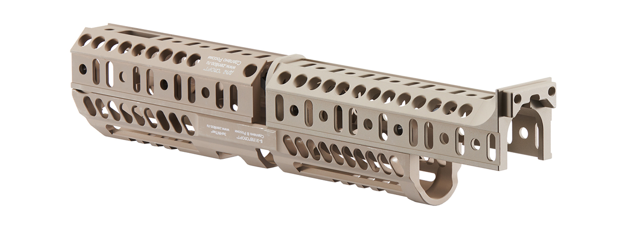 Atlas Custom Works Sport 4 Modular Handguard Kit for AK74 Series Airsoft Rifles (Color: Tan)