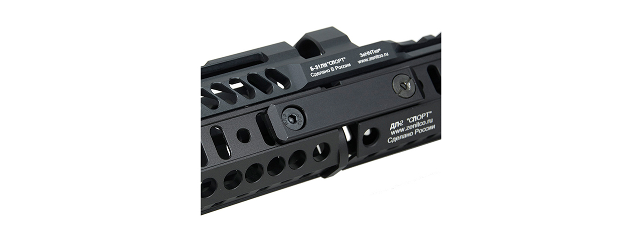 Atlas Custom Works Sport-3 Kit Rail for LCT PP-19 Airsoft AEG Rifles (Color: Black) - Click Image to Close