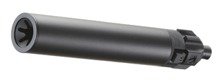 Atlas Custom Works QD Mock Suppressor for Tokyo Marui Airsoft GBB MP7 (Color: Black)