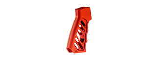 Atlas Custom Works CNC LWP Grip for M4 Airsoft Gas Blowback Rifle (Color: Red)