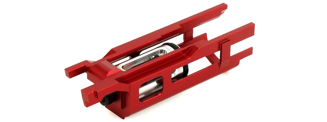 Airsoft Masterpiece EDGE Version 2 Aluminum Blowback Housing for Hi-Capa/1911 (Color: Red) - Click Image to Close