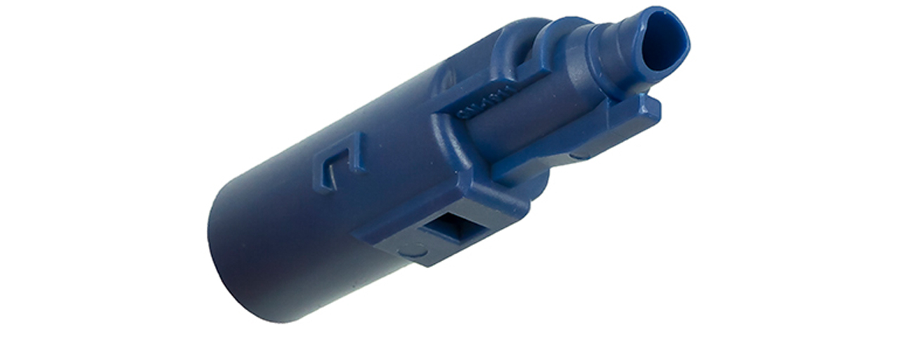 Airsoft Masterpiece EDGE Custom "Standard Version" Enhanced High Flow Nozzle for Hi-Capa/1911 (Color: Blue) - Click Image to Close