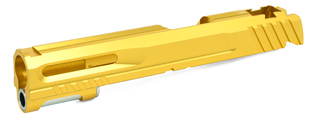 Airsoft Masterpiece Edge Custom Norris Aluminum Standard Slide for Airsoft Hi-Capa & 1911 (Color: Gold)