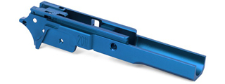 Airsoft Masterpiece 2011 S Style 3.9 Aluminum Advance Frame for Hi-Capa (Color: Blue)