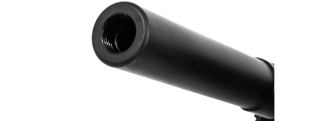 Airsoft Masterpiece .45 ACP Steel Threaded Fixed Outer Barrel for Hi-Capa 4.3 (Color: Black)